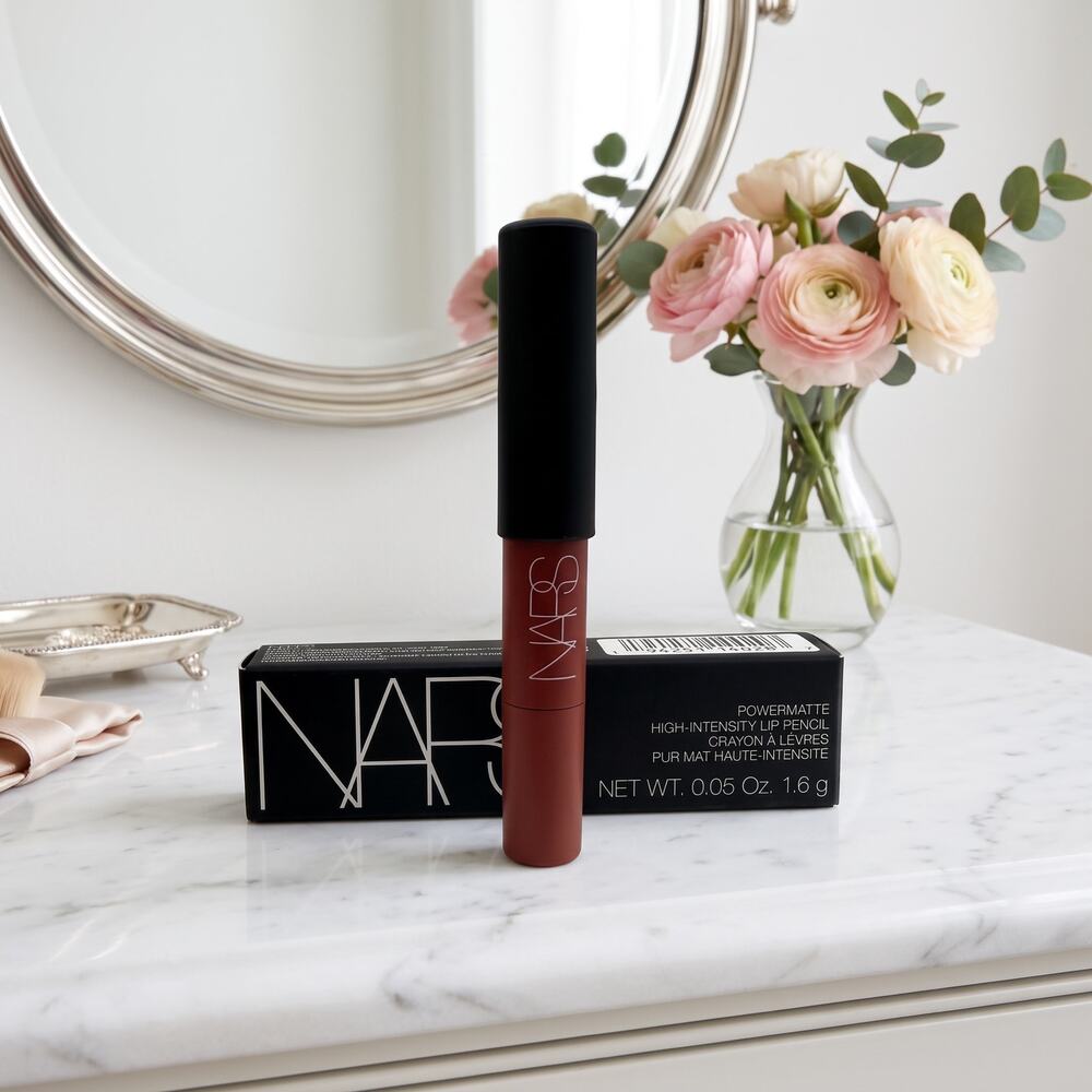 NARS Powermatte High-Intensity Lip Pencil Walkyrie 180 Soft Warm Brown NIB